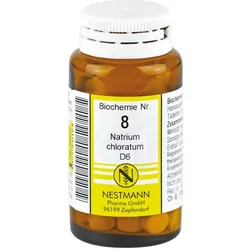 Biochemie 8 Natrium chloratum D 6 Tabletten