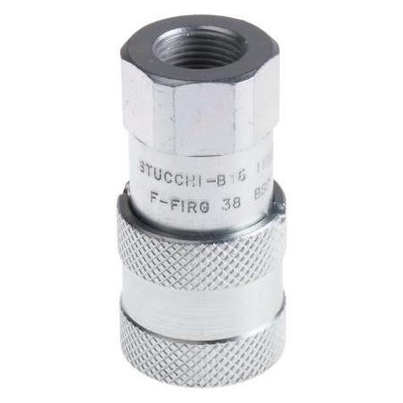 RS PRO Kupplung Stirn. fl., Spitze 3/8" BSP (7335628)