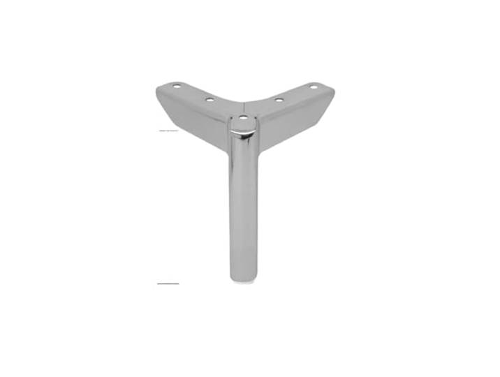 Bettstützfüße 4 Stück TV-Schrank-Stützfüße aus Metall, Bett-Schrank-Beine Möbelsäule, vielseitig einsetzbar, langlebiges Metall(Silver 12cm 4pcs)