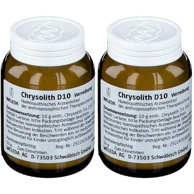 Chrysolith D 10 Trituration 2x 2x50 g