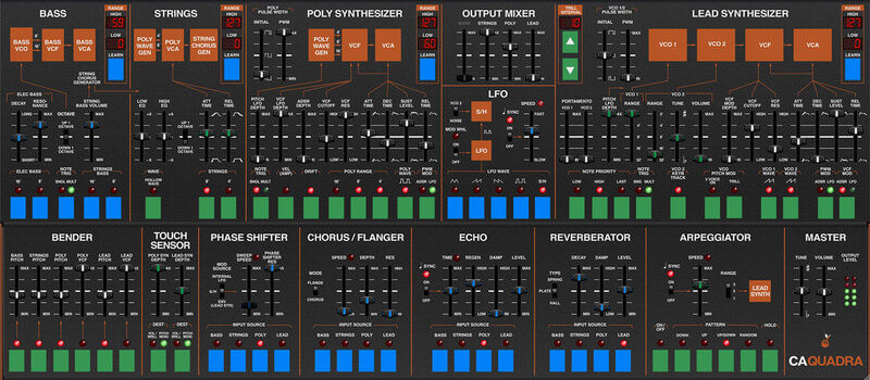 Cherry Audio Quadra Synthesizer