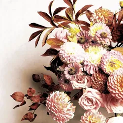 240x PAPER + DESIGN Tissue-Serviette 33 x 33 cm Autumn bouquet 3-lagig