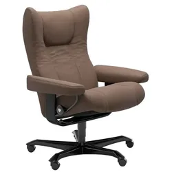 Stressless Bürostuhl Wing Office Leder Braun Batick Mole