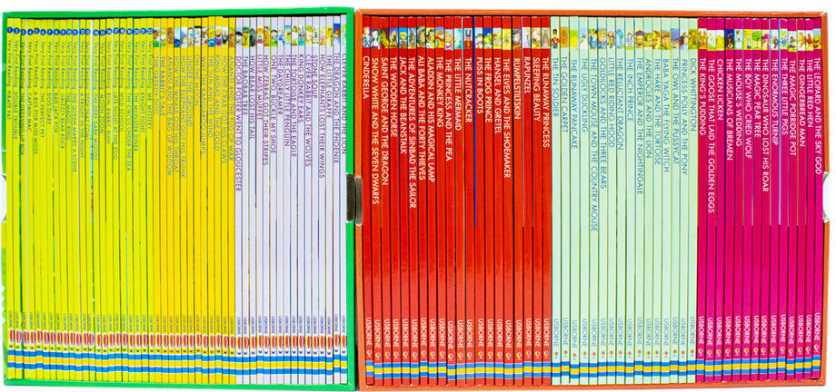 Usborne Very First Reading Library – 100 Book Collection for Ages 3–4+