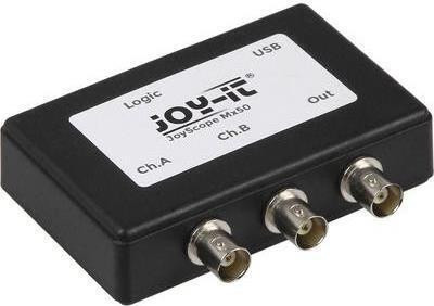 Joy-it Digitaal Oscilloscoop JT-ScopeMega50, 48 MHz, 2-kanaals, 16-kanaals, 8-bit
