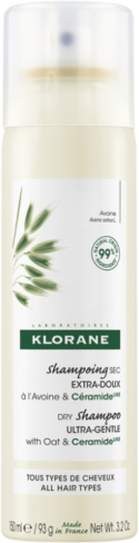 Klorane Dry Shampoo with Oats and Ceramide 150 ml