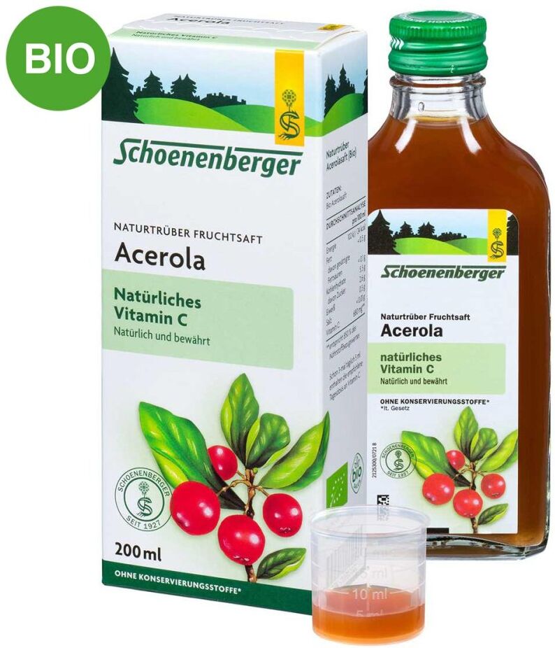 Schoenenberger naturtrüber Fruchtsaft Acerola