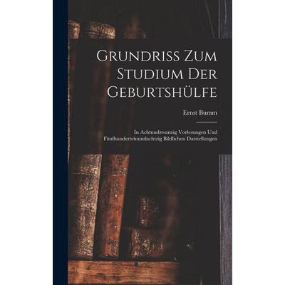 Grundriss Zum Studium Der Geburtshülfe, Gebundene Ausgabe von Ernst Bumm, Legare Street Press, 978-1-01-563087-1