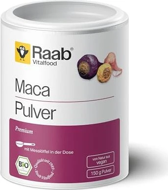Raab Vitalfood Maca Bio Pulver 150 g Puder