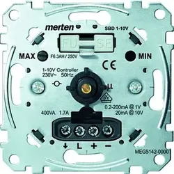 Lichtregel-Potentiometer UP 1-10V 1,7A Dreh/Druckkn 230V 20mA