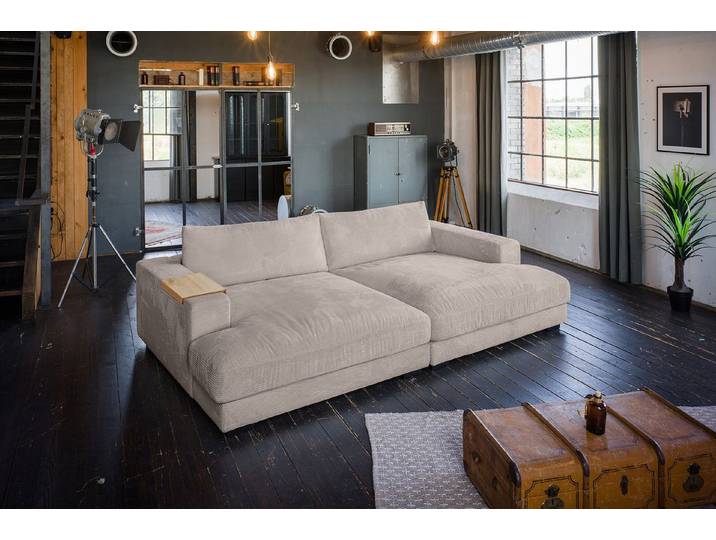 KAWOLA Big-Sofa MADELINE Riesen Cordsofa - Entspannung pur - Modernes Wohnen, XXL Couch mit Cord Bezug – Maximaler Komfort, Top Design