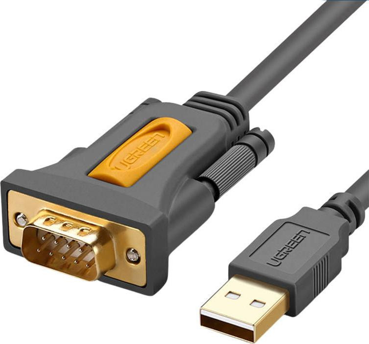 Ugreen USB naar DB9 RS-232 kabel, zwart, 1 meter