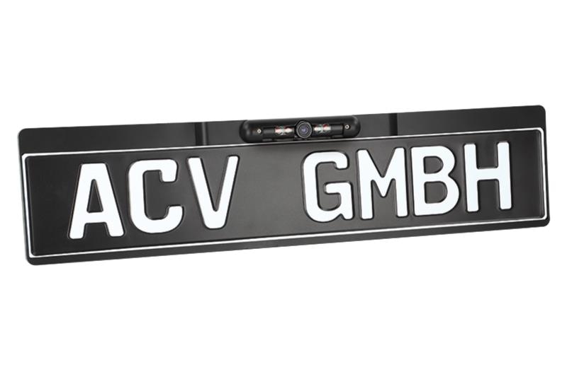 ACV Rückfahrkamera universal - Kennzeichenhalter EU
