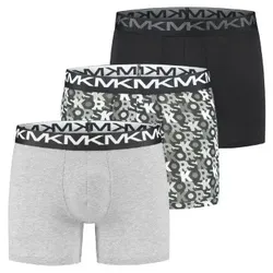 Michael Kors 3P Strecth Factor Boxer Brief Schwarz/Weiß Baumwolle X-Large Herren