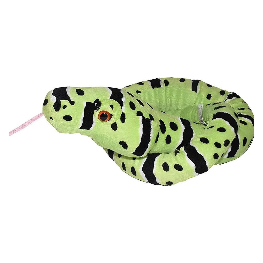 Wild Republic Plüsch Grüne Felsenrasselschlange Snakesss (137 cm) (11108)