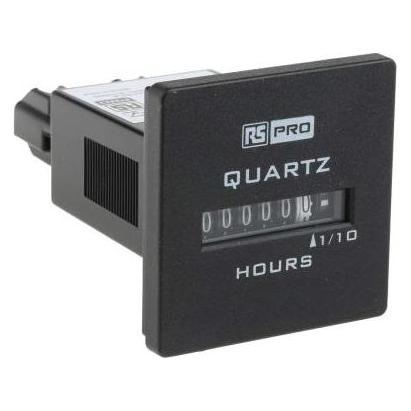 RS PRO Hours Run Meter 48 x 48mm 90-264Vac (8966894)