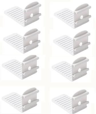Inspired Living Stay Tight Bed Sheet Holder Clips Adjustable Non Slip Sheet Fasteners For Smooth, Secure Bedding white 8pcs