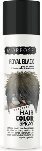 Morfose Mech Hair Color Spray Royal Black 150 ml MF-1109