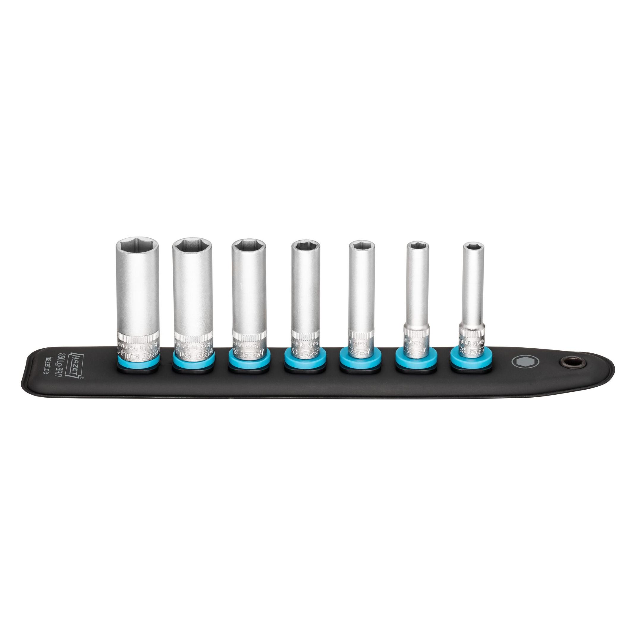 Hazet SmartRail mit 7 Steckplätzen 850LG-SR/7 Vierkant6,3 mm (1/4 Zoll) Aussen Sechskant-Tractio... (850LG-SR/7)