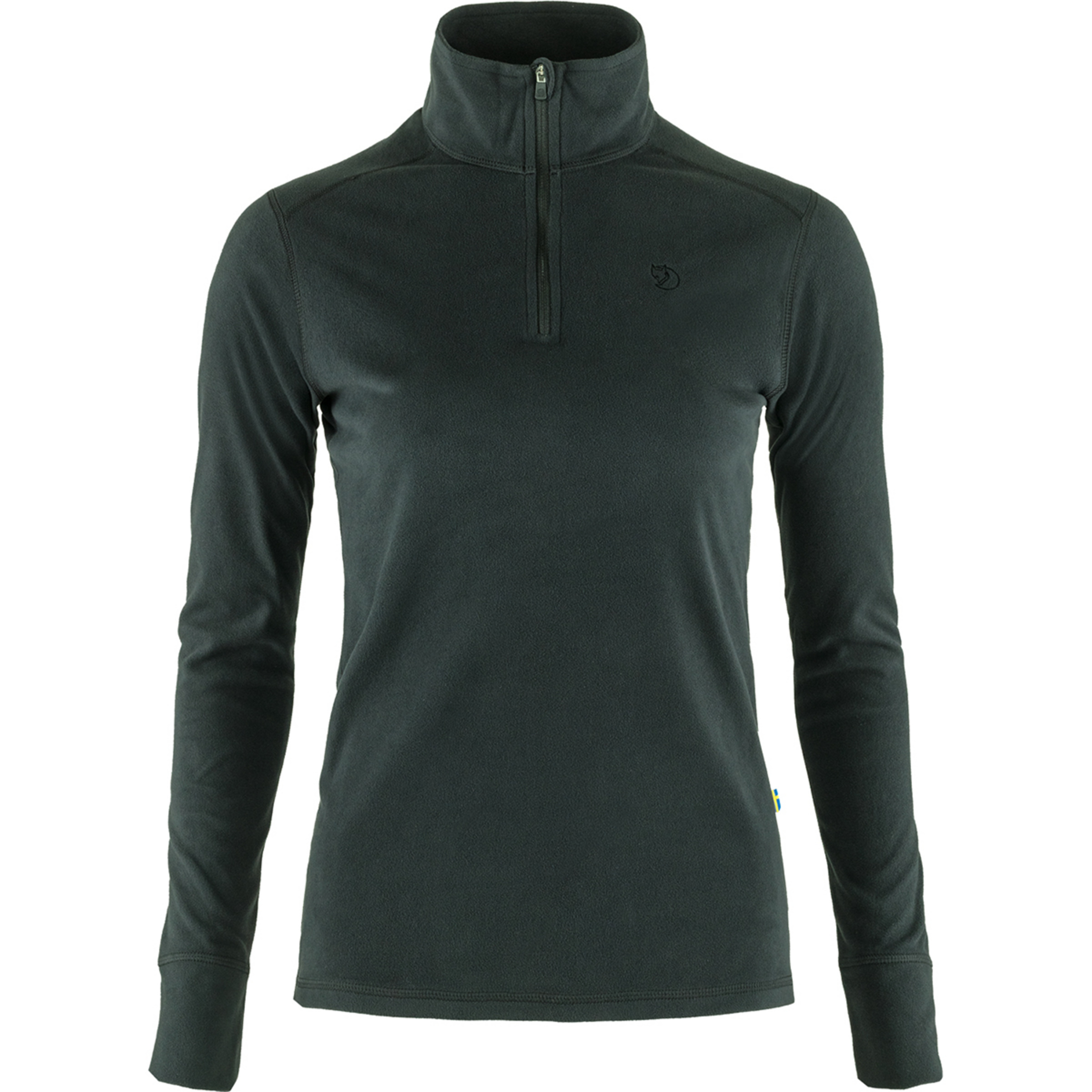 Fjällräven Skare Half Zip Damen Longsleeves schwarz Größe M Camping Atmungsaktiv