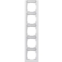 Gira Abdeckrahmen 5f. rws/matt 111522