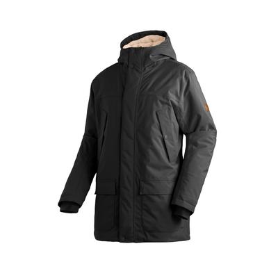 Funktionsjacke MAIER SPORTS "SENNE", Herren, Gr. 48, schwarz, 100% Polyester, Jacken Funktionsjacke, Herren Outdoor-Jacke, wind/wasserdicht, 6 geräumige Taschen