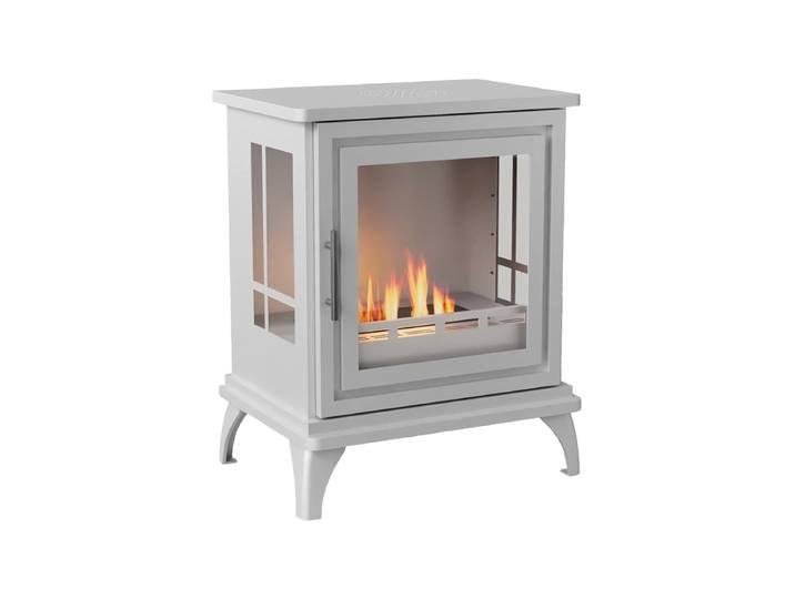 Design Bioethanol Kaminofen „Nashville“ Weiss CACHFIRES