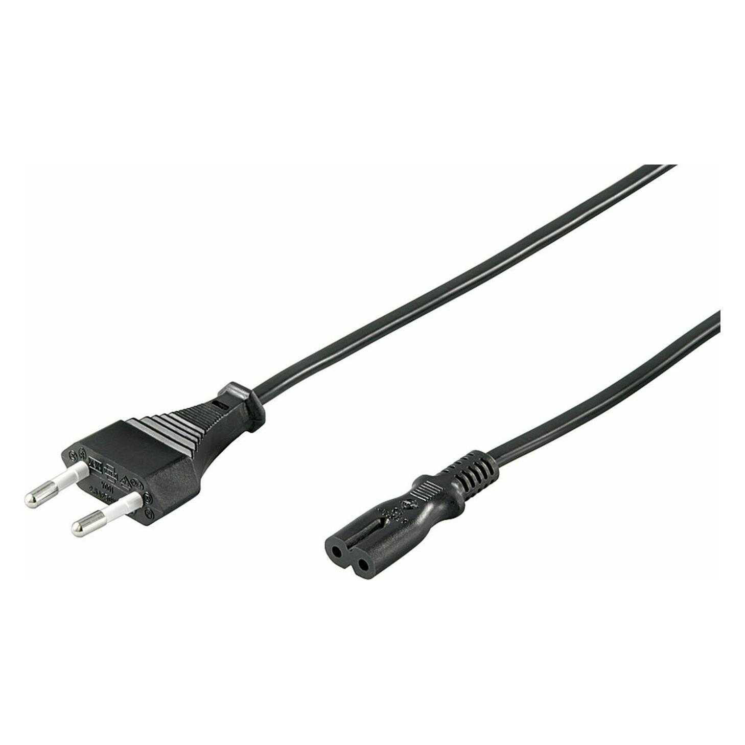 MicroConnect Power Cord Notebook 0.5m Black (0.50 m) (PE030705)