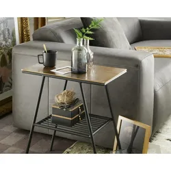 die Faktorei »Victory« Beistelltisch antik gold 52x60x30 cm