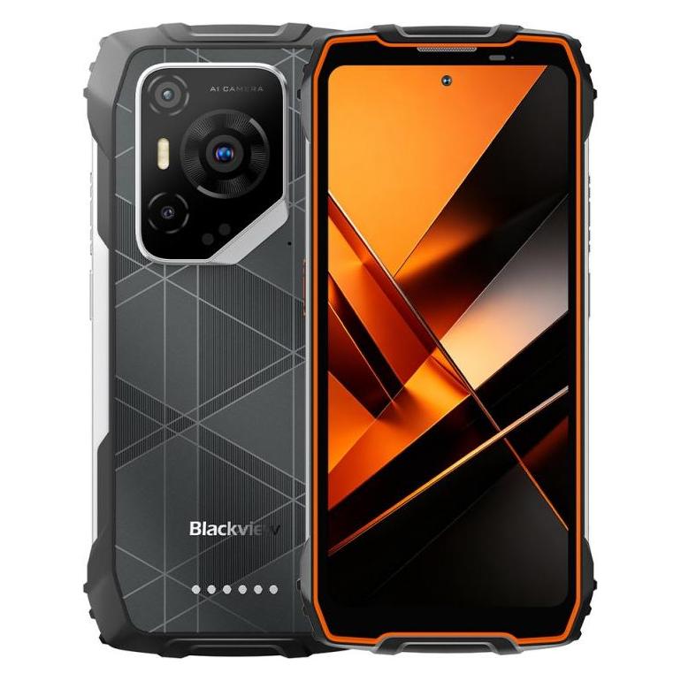 Blackview BL7000 Pro (5G - Doke AI - 6,78" - 256 GB, 8 GB RAM - 7500 mAh) Orange (256 GB, Orange, 6.78", 5G) (BLACKVIEW-BL7000PRO-OR)