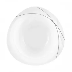 Seltmann Weiden 2x Seltmann Schüssel 24 cm, Form: Trio, Dekor: 71381 Highline