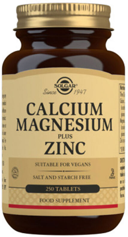 Solgar Calcio Magnesio +ZINC 250 comprimidos