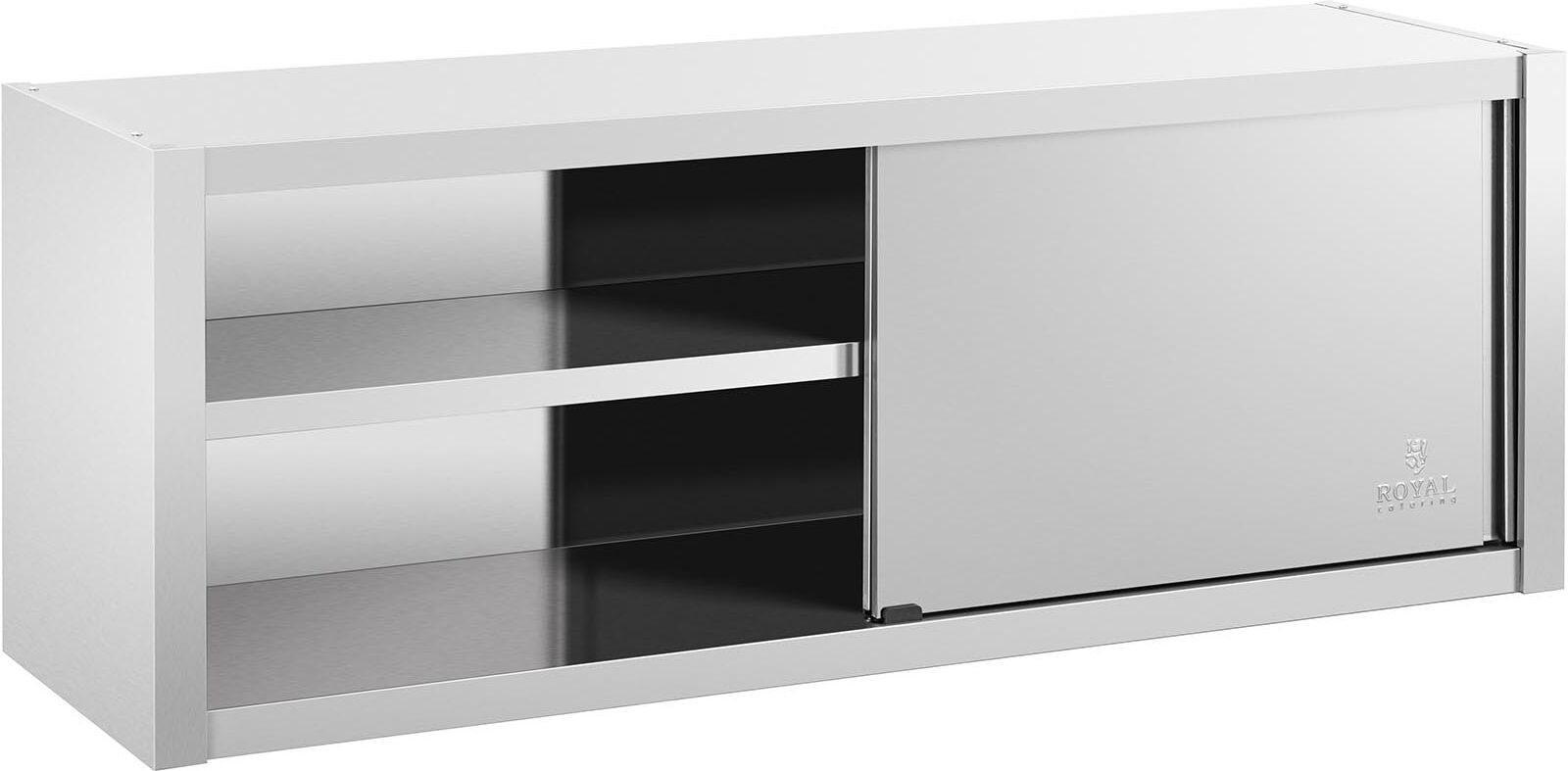 Royal Catering Vægskab - 160 x 45 cm RCSSWC-160X45-S