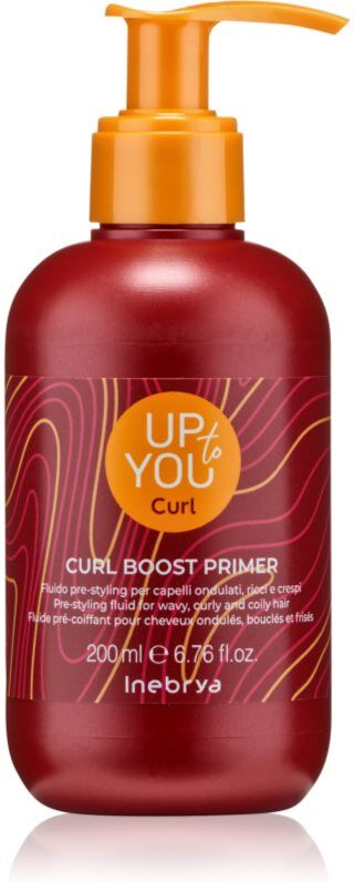 Inebrya Up To You Curl Boost Primer crème coiffante pour cheveux bouclés et frisés 200 ml