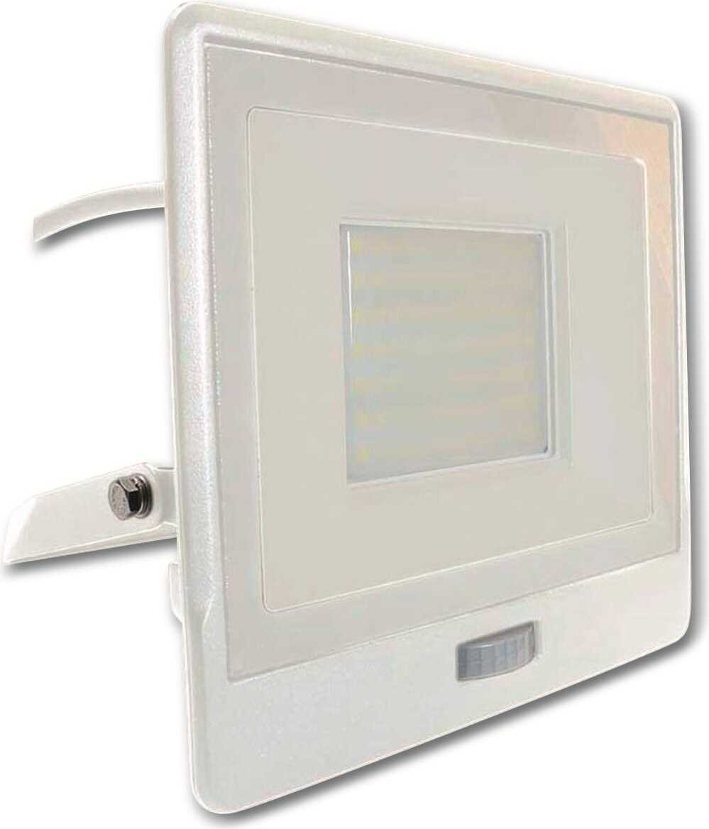 V-TAC LED-flitser met bewegingsmelder VT-158S-1 (20302), 50W, 4000 lm, 4000K, wit