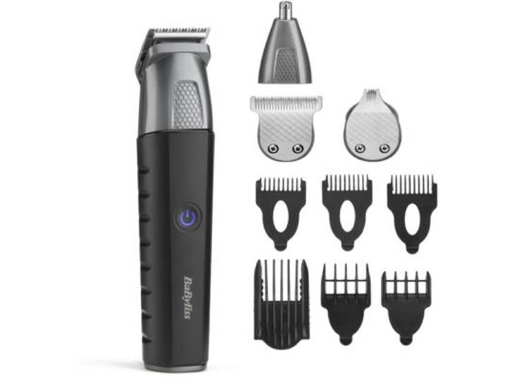Babyliss - Tondeuse Multi Usages 11 En 1 Lithium Power Grey Edition Mt815