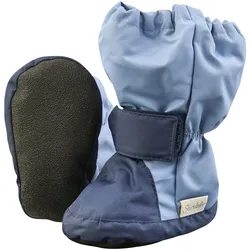 Sterntaler Winterschuhe mit Klettverschluss und Kordelstopper, blau, 21