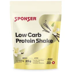 Sponser Unisex Low Carb Protein Shake - Vanilla (500g)