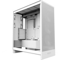H7 Flow ( 2024 ) , Tower-Gehäuse weiß, Tempered Glass