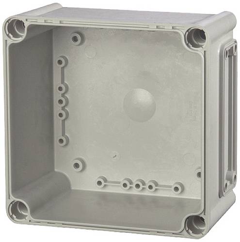 Fibox Base, PC Openings, 1x size 1 flange 3530543 Gehäuse-Unterteil 190 x 190 x 100 Polycarbonat Lichtgrau (RAL 7035) 1St.