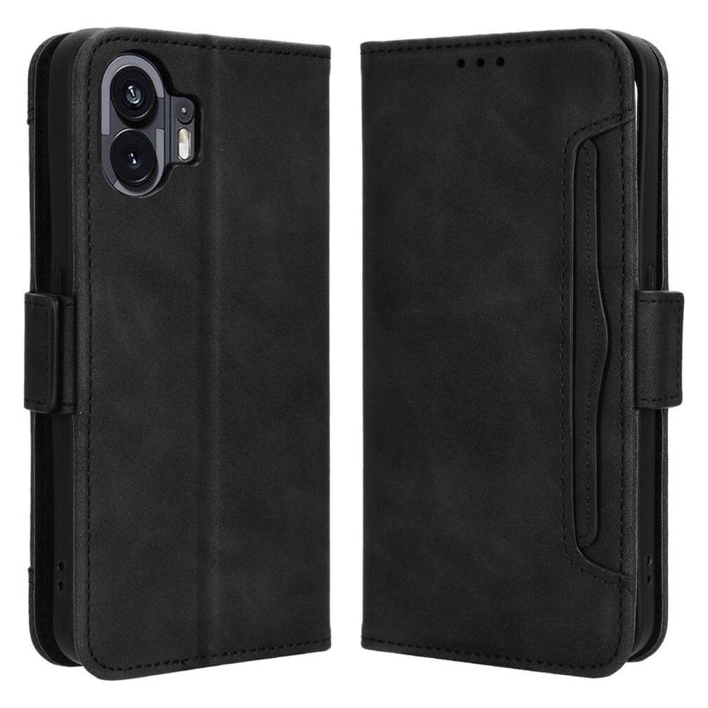 Cover-Discount Nothing Phone (2) - Etui mit vielen Kartenfächer schwarz (Nothing Phone (2)) (660154113A)