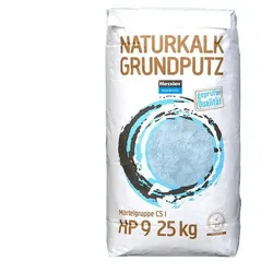 Hessler Naturkalk-Grundputz HP 9 2mm - 25 kg Sack