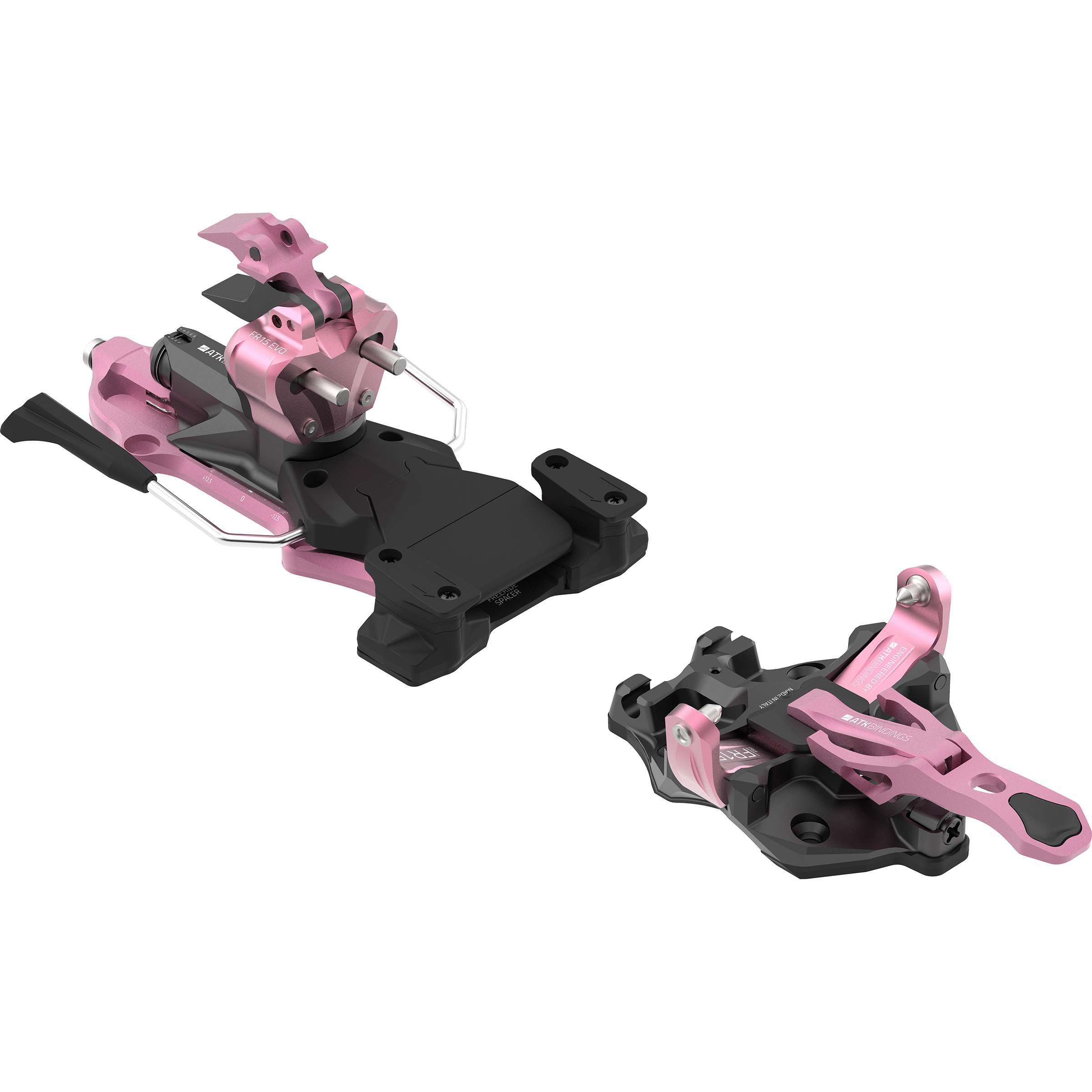 ATK Bindings Freeraider 15 Evo Tourenbindung Tourenbindungen pink Größe 97mm Freeride