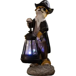 I-GLOW LED-Solar-Erdmännchen, Pirat