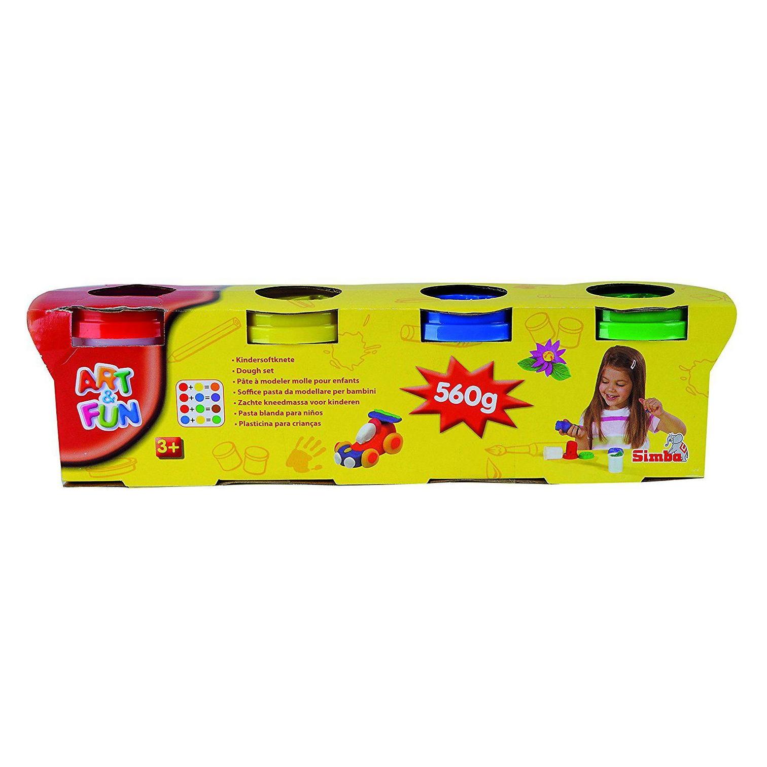 Simba Art & Fun Klei Set, 4dlg. (106320642)