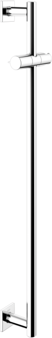 Keuco Ixmo Brausestange 59585010902 verchromt, Wandstange 855mm, Rosetten eckig