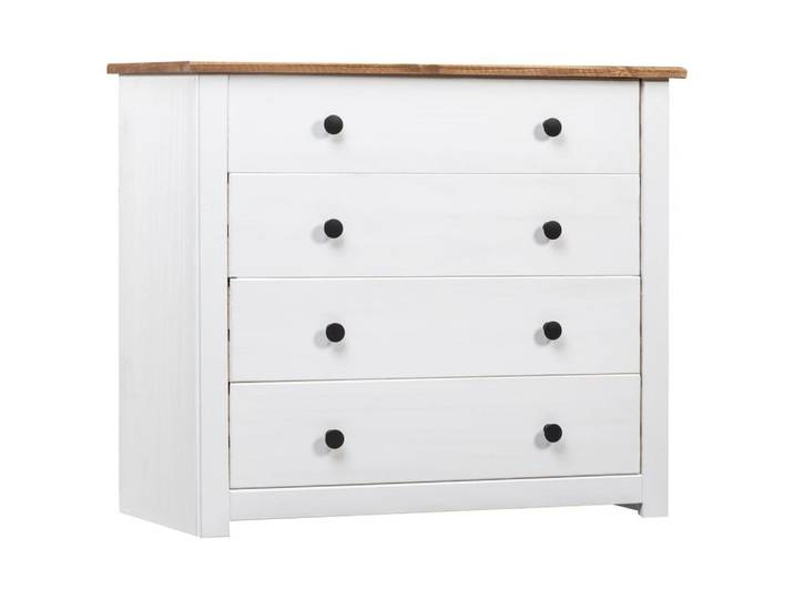 DOTMALL Sideboard mit Schublad, Anrichte Kommode im Landhaus Stil,Kiefernholz Panama