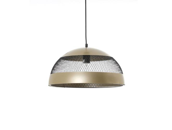 Suspension en métal or / laiton, d.40 cm