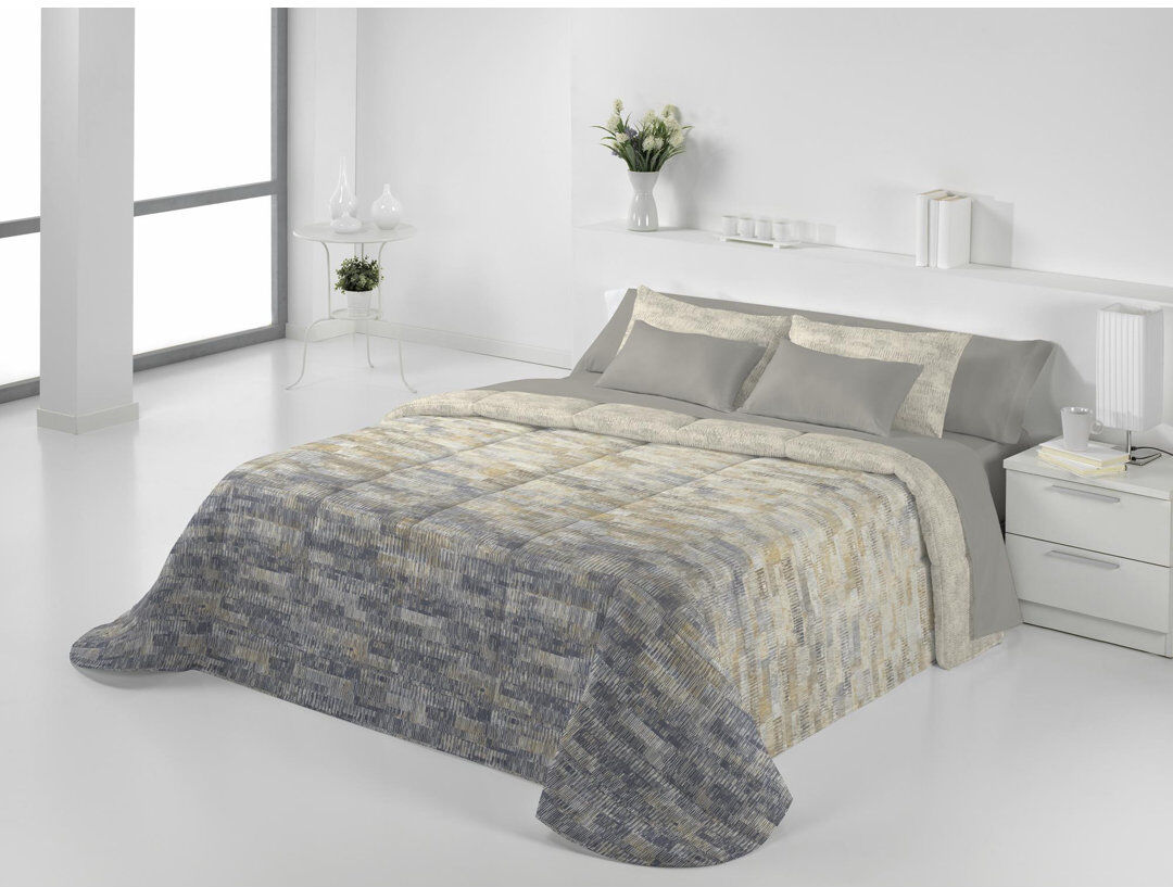August Grove Gottschalk Bedding Grey 270cm W x 270cm L