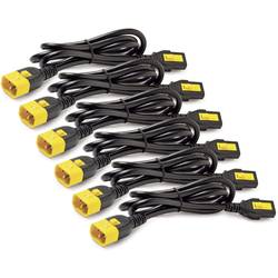 APC Strom Anschlusskabel [1x Kaltgeräte-Buchse C19 - 1x Kaltgeräte-Stecker C14] 1.83 m Schwarz AP8706S-WW